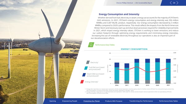 2021 Sustainability Report | Chevron Phillips - Page 34