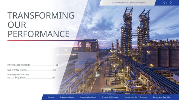2021 Sustainability Report | Chevron Phillips - Page 57